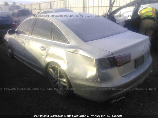 WAUHGAFCXCN121404 - 2012 AUDI A6 PRESTIGE GRAY photo 3