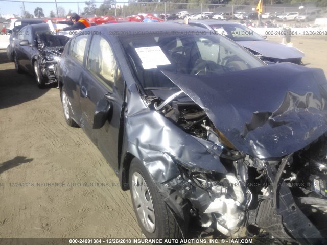 JHMZE2H51DS006645 - 2013 HONDA INSIGHT LX GRAY photo 1