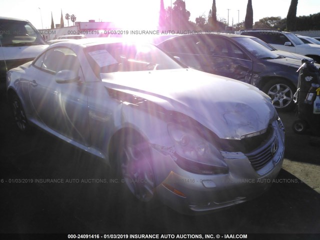 JTHFN45Y279010163 - 2007 LEXUS SC 430 SILVER photo 1