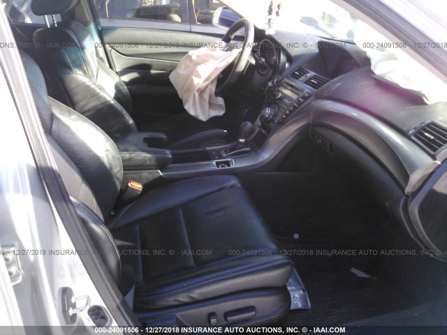 19UUA9F55DA005282 - 2013 ACURA TL TECH SILVER photo 5