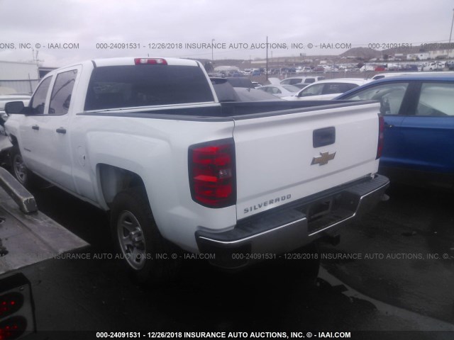 3GCPCPEH8EG205551 - 2014 CHEVROLET SILVERADO C1500 WHITE photo 3