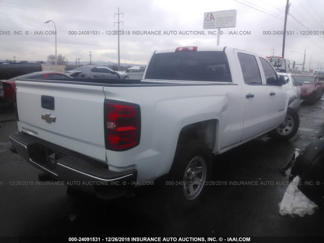 3GCPCPEH8EG205551 - 2014 CHEVROLET SILVERADO C1500 WHITE photo 4