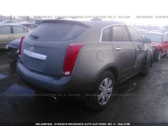 3GYFNDEY1BS660779 - 2011 CADILLAC SRX LUXURY COLLECTION GOLD photo 4