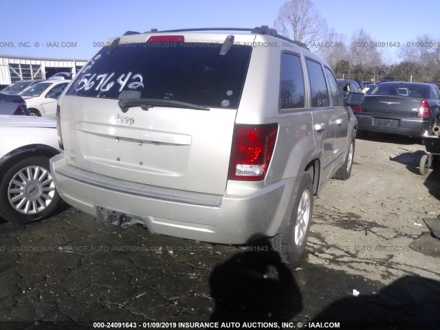 1J8GS48K27C567642 - 2007 JEEP GRAND CHEROKEE LAREDO/COLUMBIA/FREEDOM 银色 照片 4