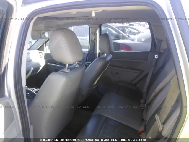 1J8GS48K27C567642 - 2007 JEEP GRAND CHEROKEE LAREDO/COLUMBIA/FREEDOM 银色 照片 8
