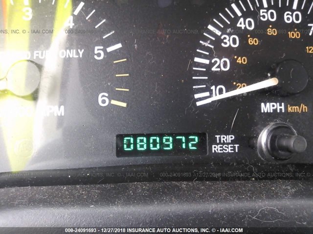 1J4FF68S5XL611968 - 1999 JEEP CHEROKEE SPORT/CLASSIC მწვანე ფოტო 7