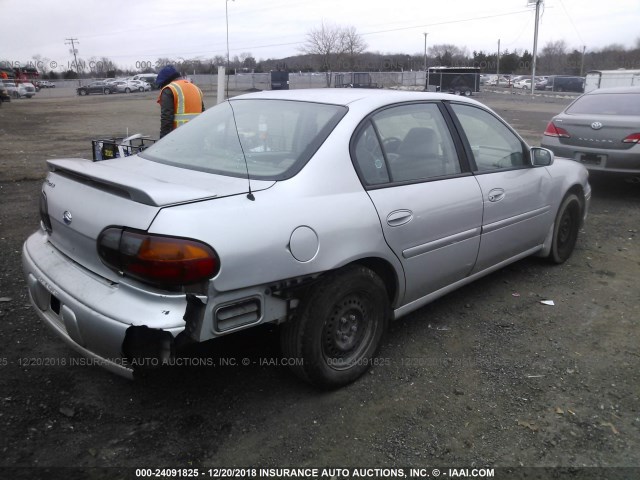 1G1NE52J52M712454 - 2002 CHEVROLET MALIBU LS 银色 照片 4