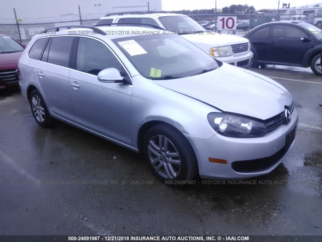 3VWPL7AJ8EM624023 - 2014 VOLKSWAGEN JETTA TDI SILVER photo 1