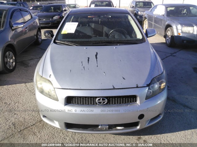 JTKDE167280271093 - 2008 TOYOTA SCION TC 银色 照片 6
