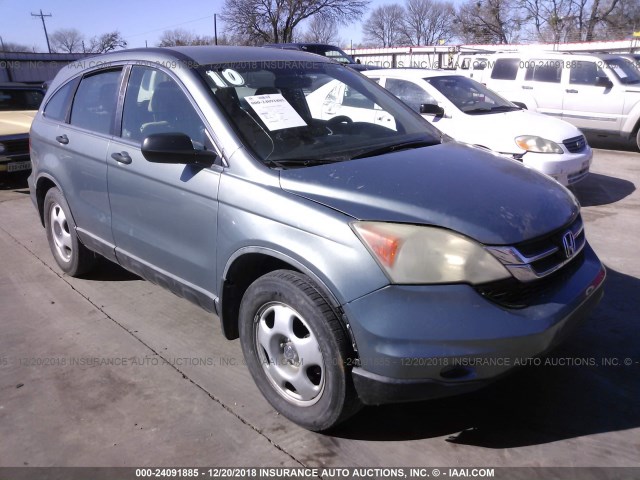 5J6RE4H33AL019702 - 2010 HONDA CR-V GRAY photo 1