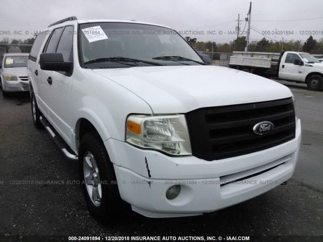 1FMFK165X9EB15326 - 2009 FORD EXPEDITION EL XLT WHITE photo 6