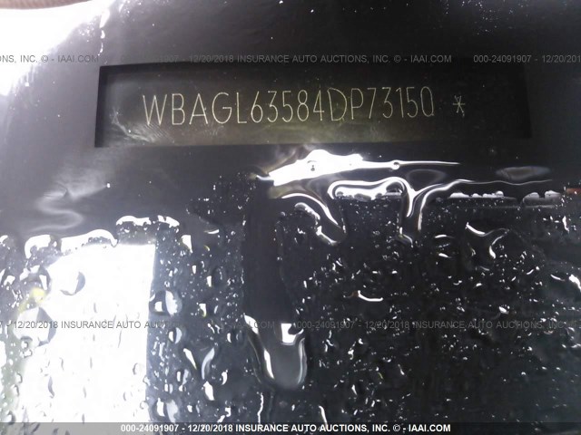WBAGL63584DP73150 - 2004 BMW 745 I GOLD photo 9
