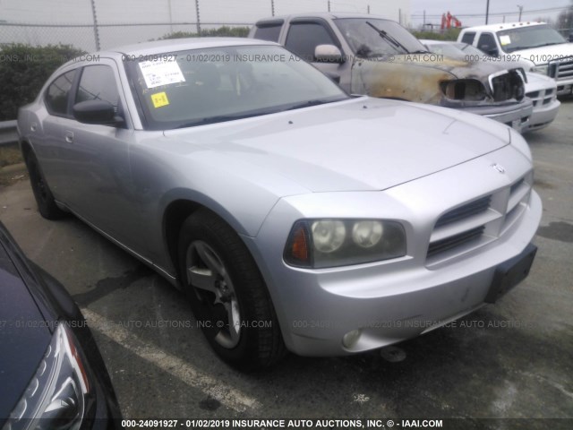 2B3KA43H06H453524 - 2006 DODGE CHARGER SILVER photo 1