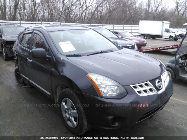 JN8AS5MV4EW706110 - 2014 NISSAN ROGUE SELECT S Tünd qırmızı foto 1