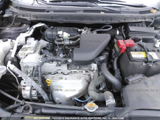 JN8AS5MV4EW706110 - 2014 NISSAN ROGUE SELECT S Tünd qırmızı foto 10