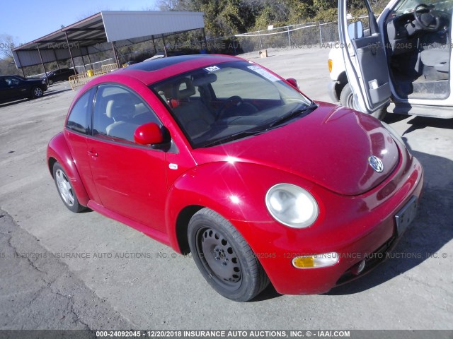 3VWDD21C5YM499202 - 2000 VOLKSWAGEN NEW BEETLE GLX RED photo 1