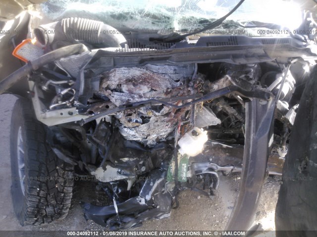 1C6RR7YT4HS620040 - 2017 RAM 1500 REBEL თაფლისფერი ფოტო 10