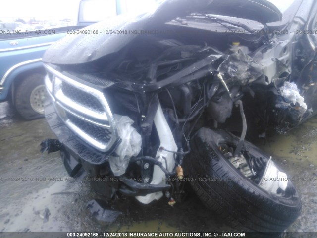 1C4RDJAG7CC206903 - 2012 DODGE DURANGO SXT BLACK photo 6