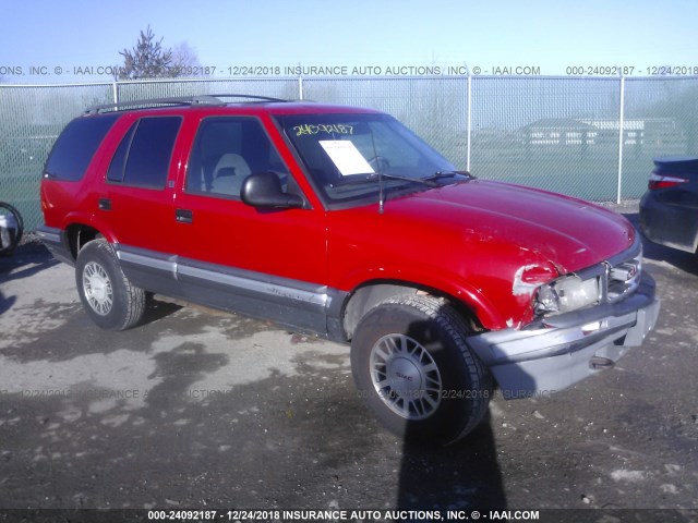 1GKDT13W2T2553132 - 1996 GMC JIMMY RED photo 1