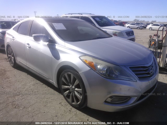 KMHFH4JG5CA143042 - 2012 HYUNDAI AZERA SILVER photo 1