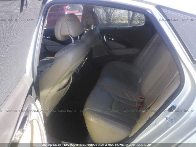 KMHFH4JG5CA143042 - 2012 HYUNDAI AZERA SILVER photo 8