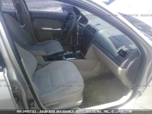 3FAHP06Z77R167301 - 2007 FORD FUSION S GOLD photo 5