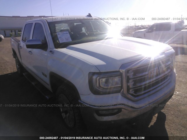 3GTU2NEJ2JG169170 - 2018 GMC SIERRA K1500 SLT WHITE photo 1