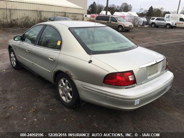 1MEHM55S83G622080 - 2003 MERCURY SABLE LS PREMIUM GOLD photo 3