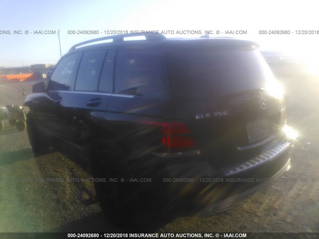 WDCGG5HB7DG054724 - 2013 MERCEDES-BENZ GLK 350 BLACK photo 3