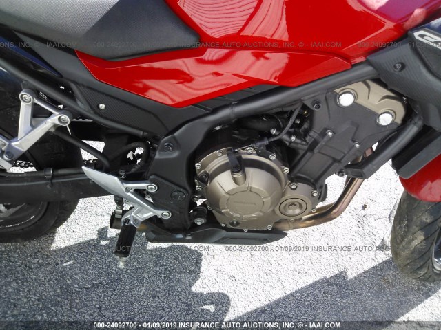 MLHPC4566H5400098 - 2017 HONDA CB500 F RED photo 8