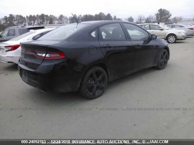 1C3CDFBB0FD213068 - 2015 DODGE DART SXT BLACK photo 4