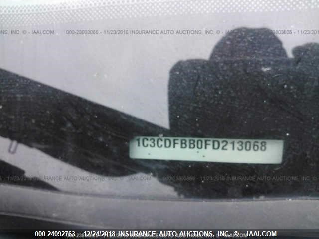 1C3CDFBB0FD213068 - 2015 DODGE DART SXT BLACK photo 9