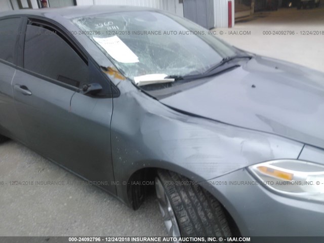 1C3CDFBA9DD151027 - 2013 DODGE DART SXT GRAY photo 6