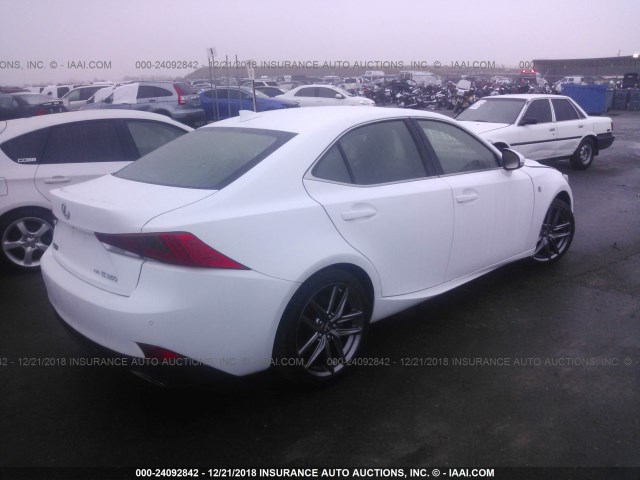 JTHCZ1D21J5014819 - 2018 LEXUS IS 350 WHITE photo 4