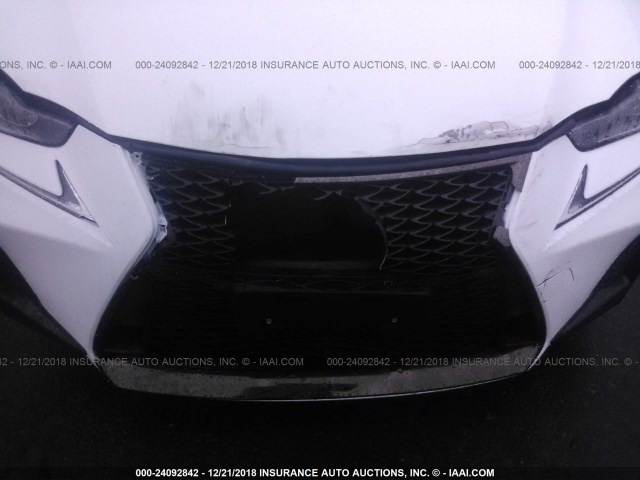 JTHCZ1D21J5014819 - 2018 LEXUS IS 350 WHITE photo 6