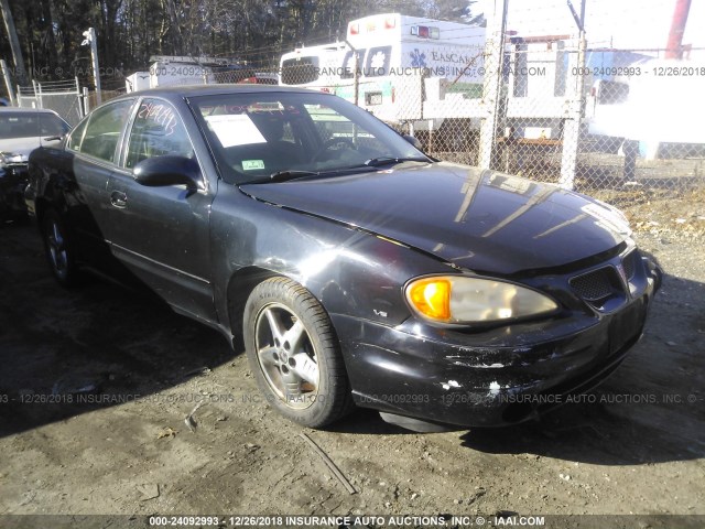 1G2NF52E94M511803 - 2004 PONTIAC GRAND AM SE1 BLACK photo 1