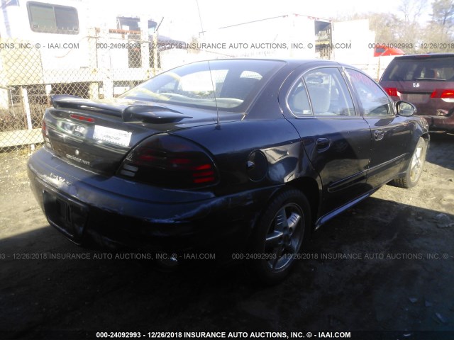 1G2NF52E94M511803 - 2004 PONTIAC GRAND AM SE1 BLACK photo 4