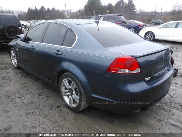 6G2ER57719L153548 - 2009 PONTIAC G8 BLUE photo 3