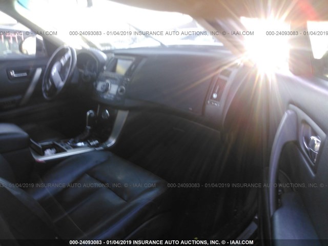 JNRBS08W46X401045 - 2006 INFINITI FX45 SILVER photo 5