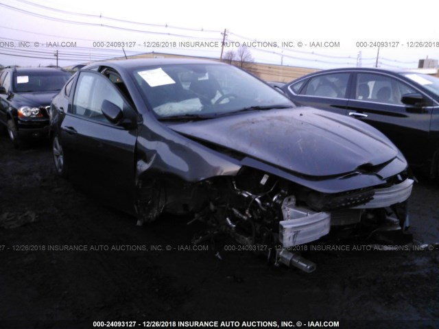 1C3CDFBB6FD150901 - 2015 DODGE DART SXT GRAY photo 1