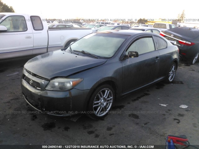JTKDE177260073089 - 2006 TOYOTA SCION TC 灰色 照片 2