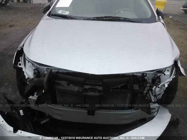 1G1ZB5ST4HF193292 - 2017 CHEVROLET MALIBU LS SILVER photo 10