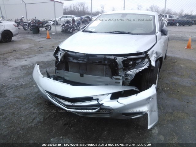 1G1ZB5ST4HF193292 - 2017 CHEVROLET MALIBU LS SILVER photo 6