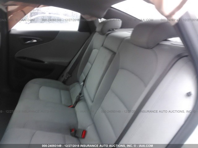 1G1ZB5ST4HF193292 - 2017 CHEVROLET MALIBU LS SILVER photo 8