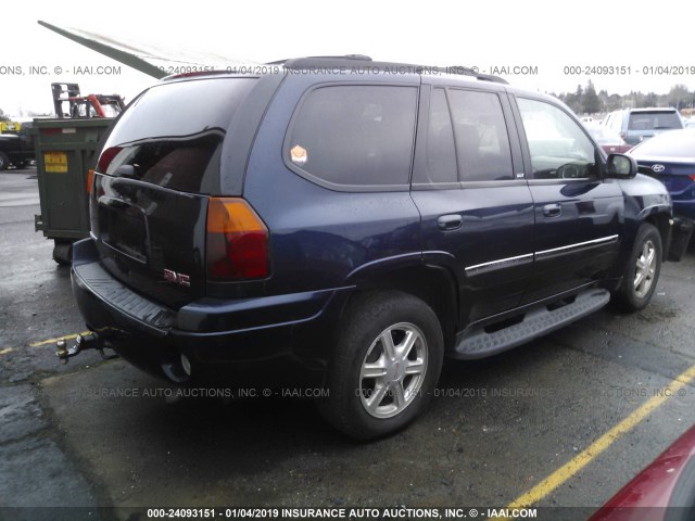 1GKDS13S872152738 - 2007 GMC ENVOY Dark Blue photo 4