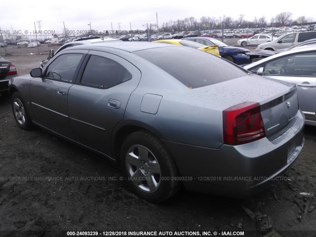 2B3KA43G76H302767 - 2006 DODGE CHARGER SE/SXT GRAY photo 3