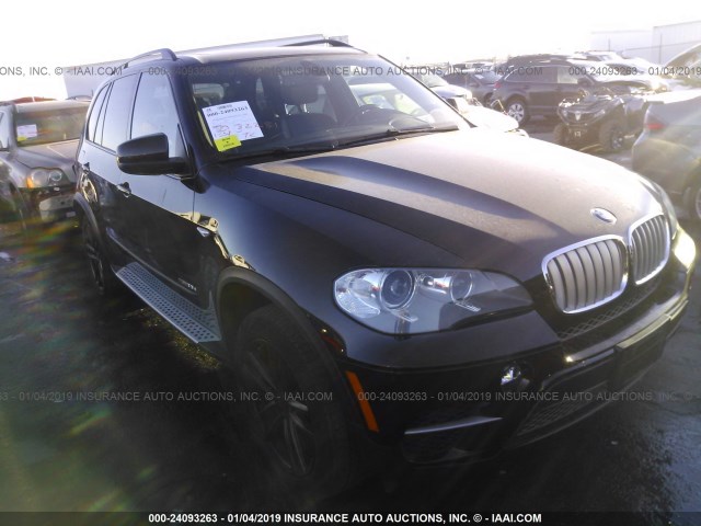 5UXZW0C52D0B96074 - 2013 BMW X5 XDRIVE35D Чорний фото 1