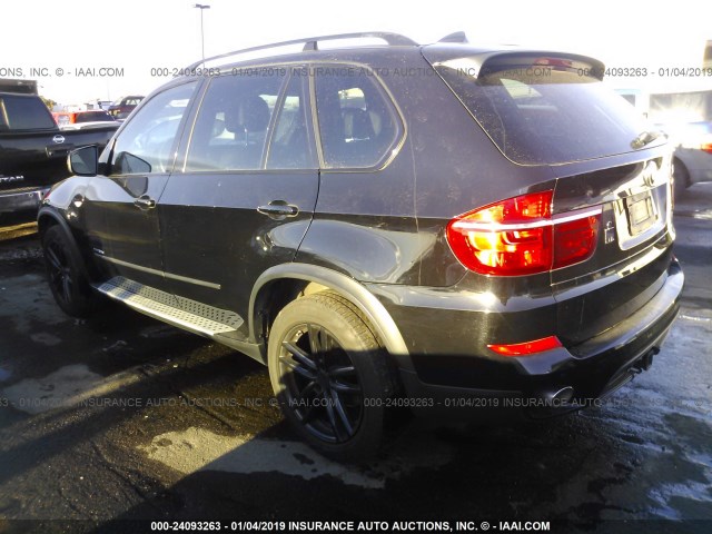 5UXZW0C52D0B96074 - 2013 BMW X5 XDRIVE35D BLACK photo 3