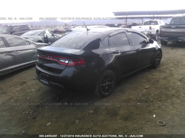 1C3CDFBA7DD246010 - 2013 DODGE DART SXT BLACK photo 4