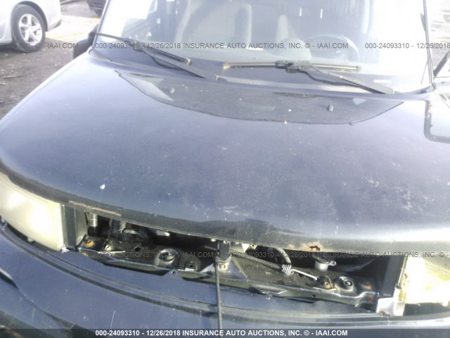 JTLKT324950211291 - 2005 TOYOTA SCION XB Көк фото 10